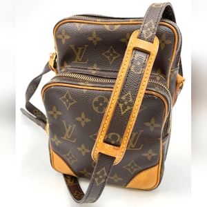 Authentic Louis Vuitton Amazone Crossbody with Box